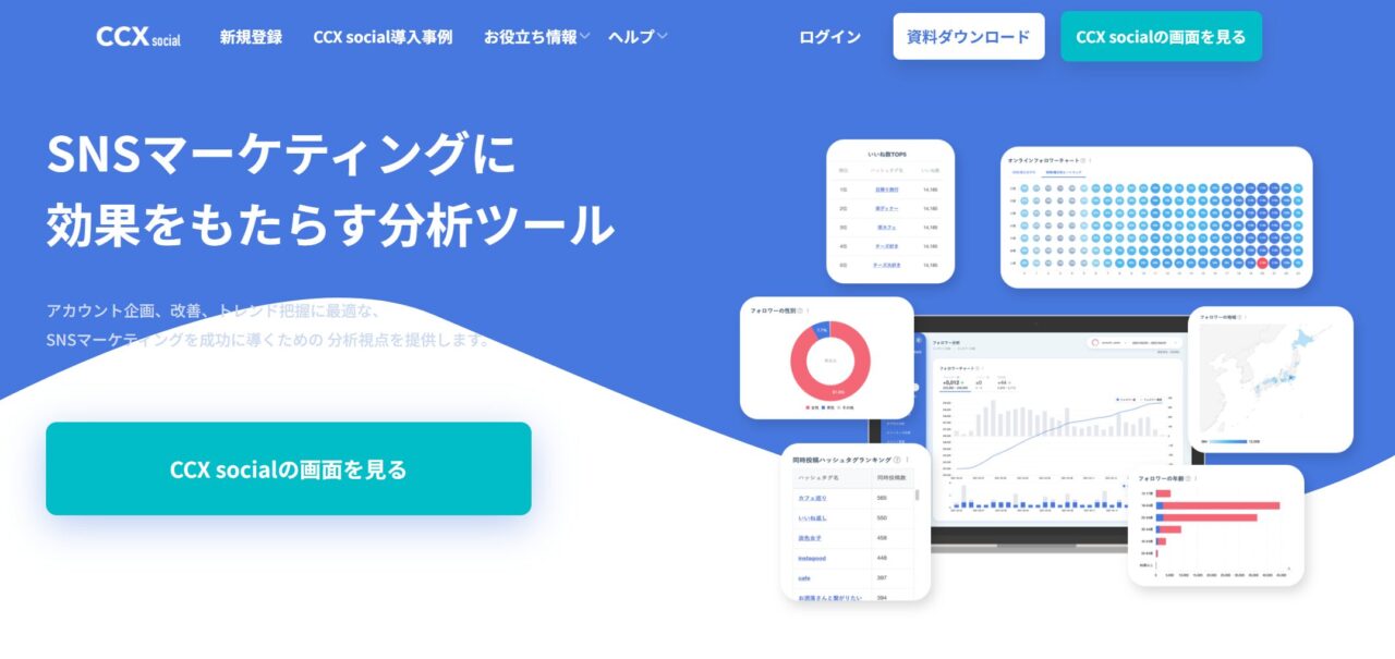 TikTok分析ツールの活用シーンを表すイメージ