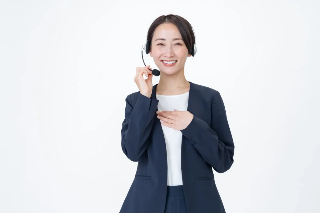 アポを取る女性